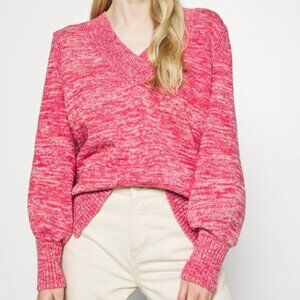 🌸4/$30🌸 Gap Crossover V-Neck Chunky Knit Sweater